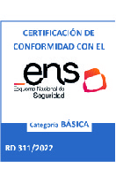 Certificado ENS BASICO CERTIFICADO ENS ES146713-003 - 1